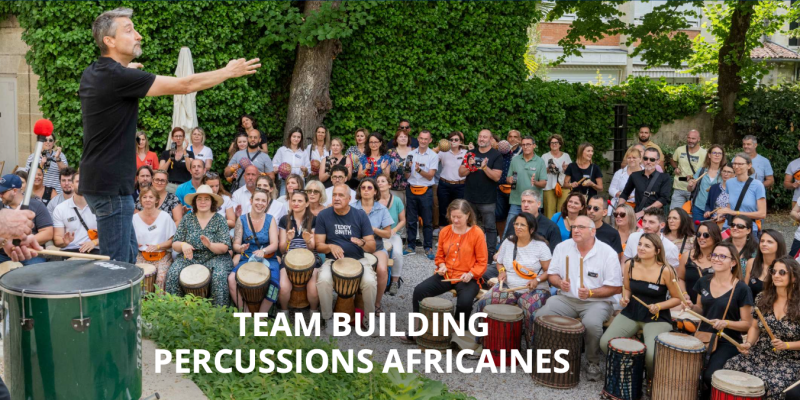 Batucada Teambuilding Scenoria - Agence événementielle La Rochelle