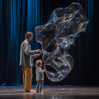 Bulleur en déambulation (Arbre de Noël) | Scenoria